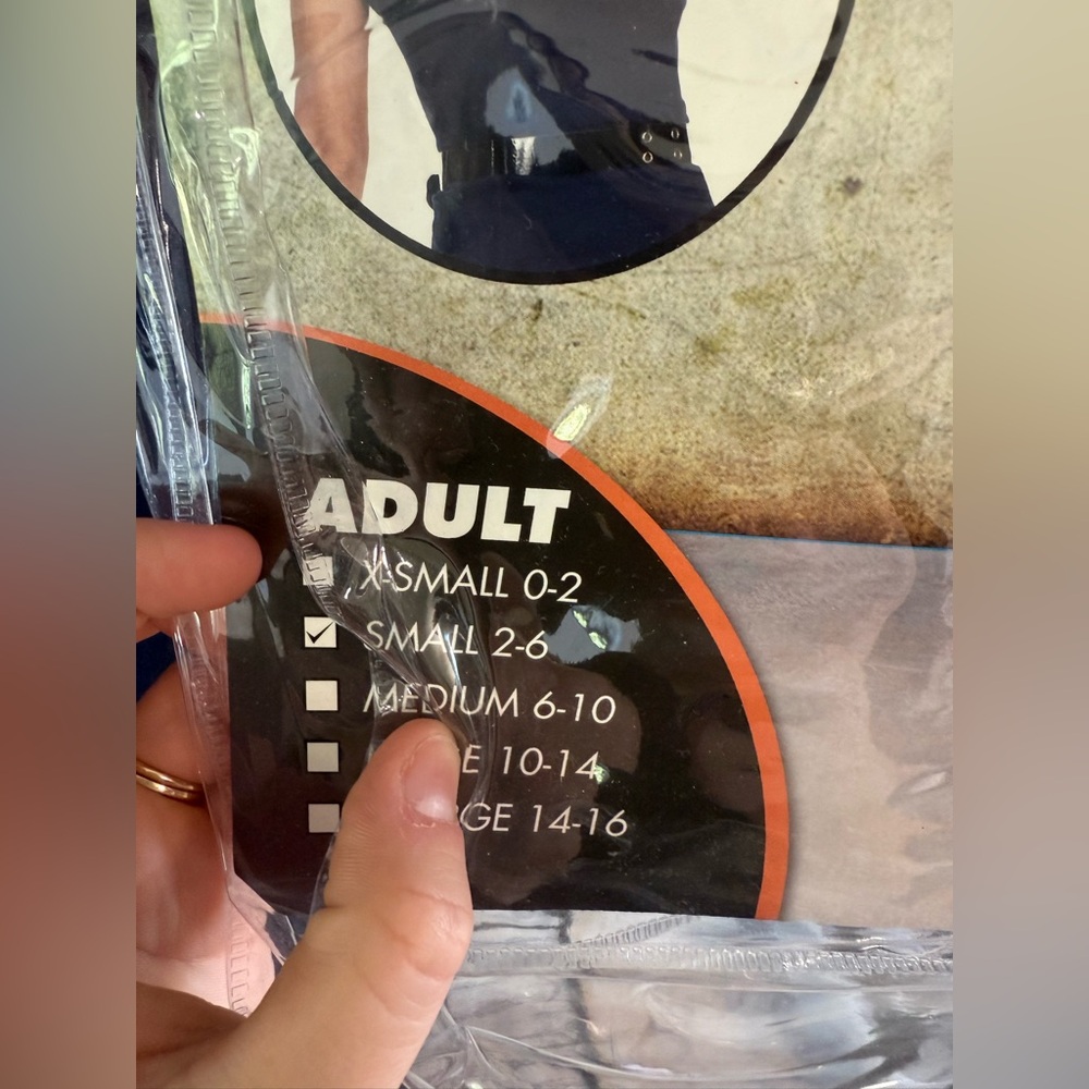 Spirit Adults Police Officer Costume - Navy Blue - Picture 4 of 5